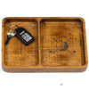 Etched Wood Valet Tray