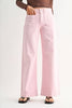 Micro Patch Pocket Wide Leg Pants