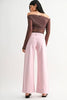 Micro Patch Pocket Wide Leg Pants
