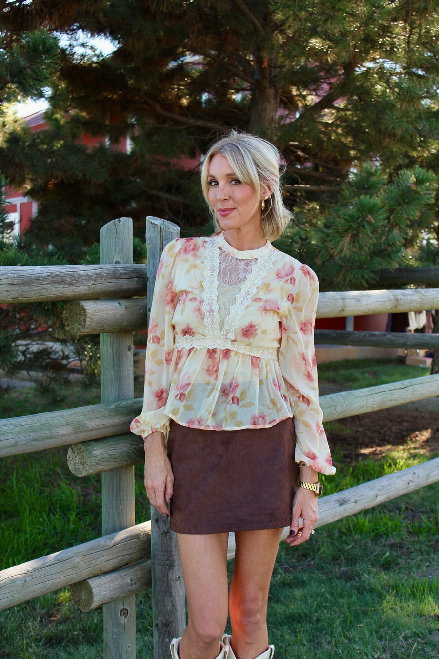 Layce dreamy floral top